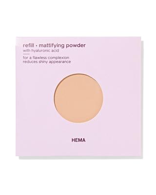 HEMA Navulling mattifying powder 24 soft beige