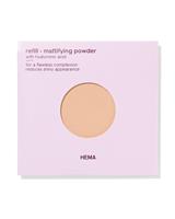 HEMA Navulling mattifying powder 24 soft beige - thumbnail
