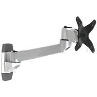 SpeaKa Professional SP-1624848 Swivel Monitor-wandbeugel Aantal monteerbare displays: 1 Display(s) 25,4 cm (10) - 76,2 cm (30) Zilver-zwart Kantelbaar, - thumbnail