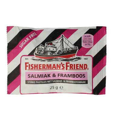 Fisherman's Friend Framboos suikervrij 25 Gram Fisherman's Friend Framboos suikervrij 25 Gram
