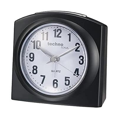 Technoline Geneva-L Wekker - Analoog Zwart Technoline Geneva-L Wekker - Analoog Zwart