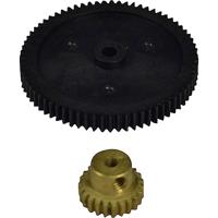Reely 10472+10323+RH5117 Reserveonderdeel Tandwiel 70 tanden + motorrondsel - thumbnail