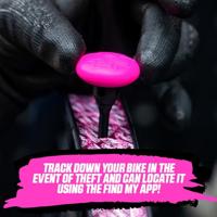 Muc-Off stealth tubeless tag holder & 44mm valve kit - thumbnail