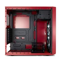 Focus G - Midtowermodel - ATX - geen voeding ( ATX ) - USB/Audio - rood - thumbnail