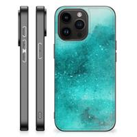 Kleurrijke Telefoonhoesje iPhone 15 Pro Max Painting Blue - thumbnail