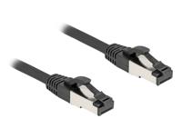 Delock 80574 RJ45 Netwerkkabel, patchkabel CAT 8.1 S/FTP 5.00 m Zwart 1 stuk(s) - thumbnail