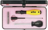 Wiha Momentschroevendraaierset TorqueVario®-S ESD | 0,4-1,0 Nm | assorti 14-delig | variabel instelbare momentbegrenzing | incl. box - 43898 - 43898 - thumbnail