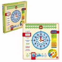 Goula Houten Kalenderklok - thumbnail