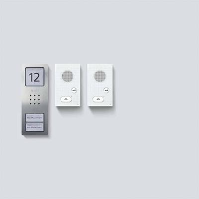 Siedle SET CAB 850-2 E/W Infoveld voor Deurintercom Kabelgebonden Zilver, Wit Siedle SET CAB 850-2 E/W Infoveld voor Deurintercom Kabelgebonden Zilver, Wit