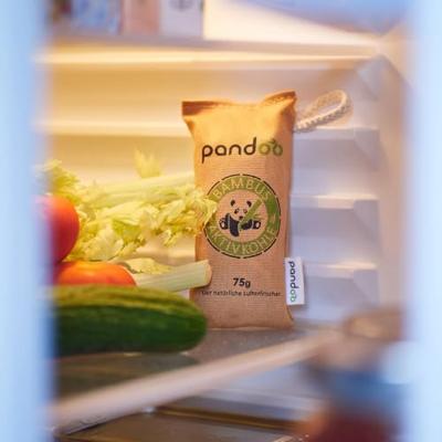Pandoo Luchtverfrisser - bamboe & houtskool - 4 x 75g Pandoo Luchtverfrisser - bamboe & houtskool - 4 x 75g