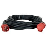 Showtec Motorkabel CEE 4P rood 16A 20m - thumbnail