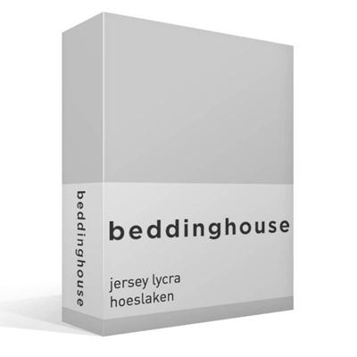Beddinghouse Beddinghouse Jersey Lycra Hoeslaken 180/200x200/220 cm Light Grey
