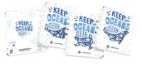 Schrift adoc ocean waste plastics a5 lijn 144pag | 10 stuks - thumbnail