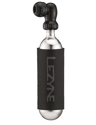 Lezyne cnc co2 pump twin speed drive black