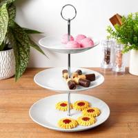 Excellent Houseware Exccellent houseware etagere porselein 3laags 36cm hoog - thumbnail