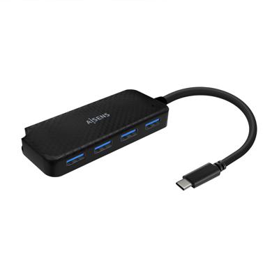 USB-HUB Aisens Zwart (1 Stuks)