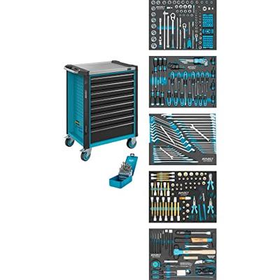 Hazet 179NX-8/314 Werkplaatswagen Kleur (specifiek): Zwart, Blauw
