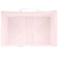 VidaXL Papieren zakken 250 st met hengsels 32x22x28 cm roze - thumbnail