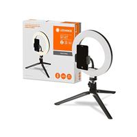 LEDVANCE LINEAR LED MOBILE RING 4058075666870 LED-tafellamp LED 5.50 W Zwart - thumbnail