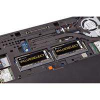 Corsair 32GB (2x16GB) DDR4 Werkgeheugenmodule voor laptop DDR4 32 GB 2 x 16 GB 2666 MHz 260-pins SO-DIMM CMSX32GX4M2A2666C18 - thumbnail
