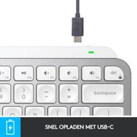 Logitech Wireless Keyboard - MX Keys Mini - LICHTGRIJS - Compact, Bluetooth, verlicht voor MAC, iOS, Windows, Linux, Android - thumbnail