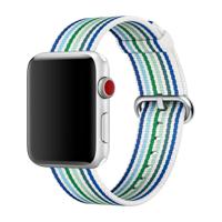 Apple Woven Nylon Apple Watch 42mm / 44mm / 45mm / 49mm Blue Stripe - thumbnail