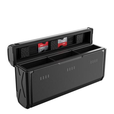 Telesin pocket oplaadbox voor GoPro 9/10/11/12 accu's met ruimte voor SD-kaarten