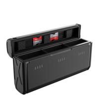Telesin pocket oplaadbox voor GoPro 9/10/11/12 accu's met ruimte voor SD-kaarten - thumbnail