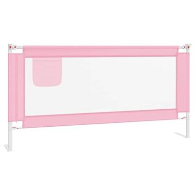 VidaXL Bedhekje peuter 180x25 cm stof roze