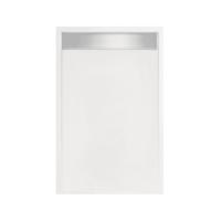 MegaBath Douchebak Easy Tray 170X80X5 cm Wit Mat Of Glans - Douchebak Mat Wit - thumbnail