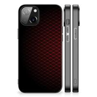 Apple iPhone iPhone 13 | iPhone 14 Back Case Geruit Rood - thumbnail