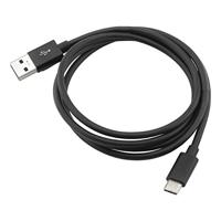 Ansmann 1700-0080 USB-kabel USB 3.2 Gen1 USB-A stekker, USB-C stekker 1.20 m Zwart Aluminium-stekker, TPE-mantel, Stekker past op beide manieren - thumbnail