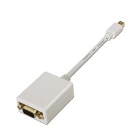 AISENS A125-0136 Mini DP op SVGA en mDP/M-SVGA-converter 15 cm, wit - thumbnail