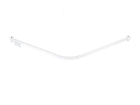 Ridder Stang voor douchegordijn Bruck (Wit) - thumbnail
