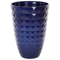 Beliani - FERIZA - Plantenbak - Blauw - 35 cm - Klei-vezelmengsel - thumbnail