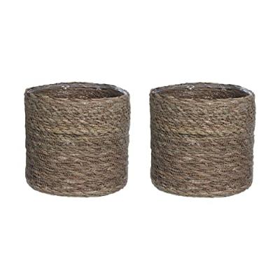 Mand Mica Decorations Atlantic Bruin vlechtwerk (16 x 16 cm) 16 x 16 Mand Mica Decorations Atlantic Bruin vlechtwerk (16 x 16 cm) 16 x 16