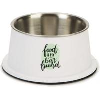 Hondenvoerbak Best Friend wit 16 cm - thumbnail