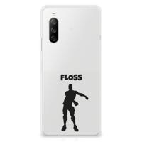 Sony Xperia 10 III Telefoonhoesje met Naam Floss - thumbnail