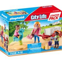 Playmobil® City Life 71258 starterpack opvoeder met bolderwagen - thumbnail