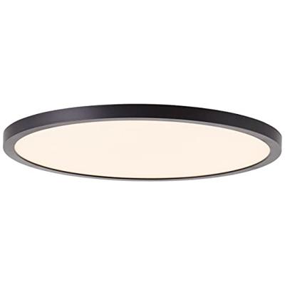 Brilliant Tuco HK19148S76 LED-plafondlamp Energielabel: E (A - G) 21 W Warmwit Zwart, Wit - thumbnail