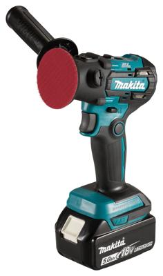 Makita DPV300RTJ | Accu Polijst/poetsmachine | 80 mm | 18V | Set | 9,0 Ah Li-Ion