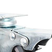 VidaXL Zwenkwielen 4 st 50 mm - thumbnail