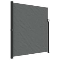 Windscherm uittrekbaar 220x500 cm antracietkleurig - thumbnail