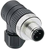 Lumberg Automation 108658 Sensor/actuator connector, niet geassembleerd M12 Aantal polen (sensoren): 5 Stekker, haaks 1 stuk(s) - thumbnail