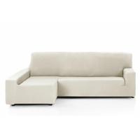 Hoes voor chaise longue met korte armleuning rechts Hosteline OLIMPO Ivoor 48 x 29 x 14 cm - thumbnail