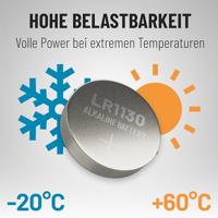 Absina Knoopcel AG10 1.5 V 10 stuk(s) Alkaline - thumbnail