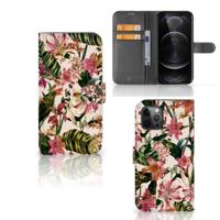 Apple iPhone 12 Pro Max Hoesje Flowers - thumbnail