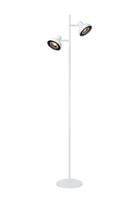 Lucide SENSAS - Vloerlamp - 2xGU10 (ES111) - Wit - thumbnail