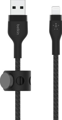 Kabel USB naar Lightning Belkin CAA010BT2MBK Zwart