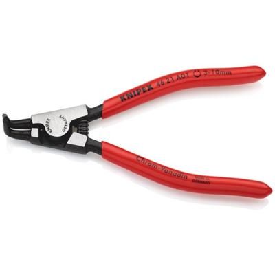 Knipex 46 21 A01 Precisie-borgveertang Geschikt voor borgringen Buitenringen 3-10 mm Puntvorm 90° haaks